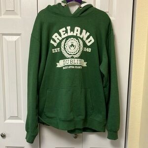 Temple Bar Green Ireland Hoodie